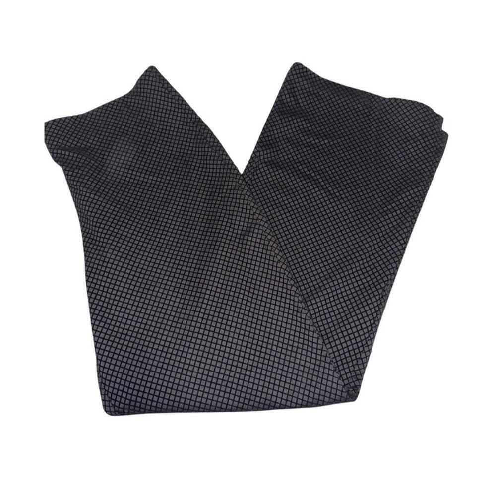 NWT Rachel Zoe Women Elastic Waist Flat Front Hi-Rise Wide Leg Pants SZ XL Black
